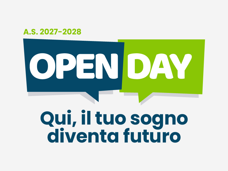 Partecipa ai nostri Open day