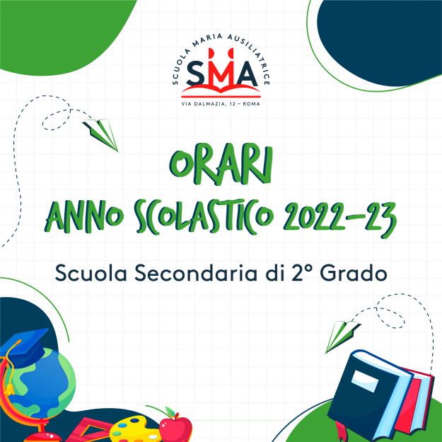 post orari-SECONDARIA DI 2° GRADO