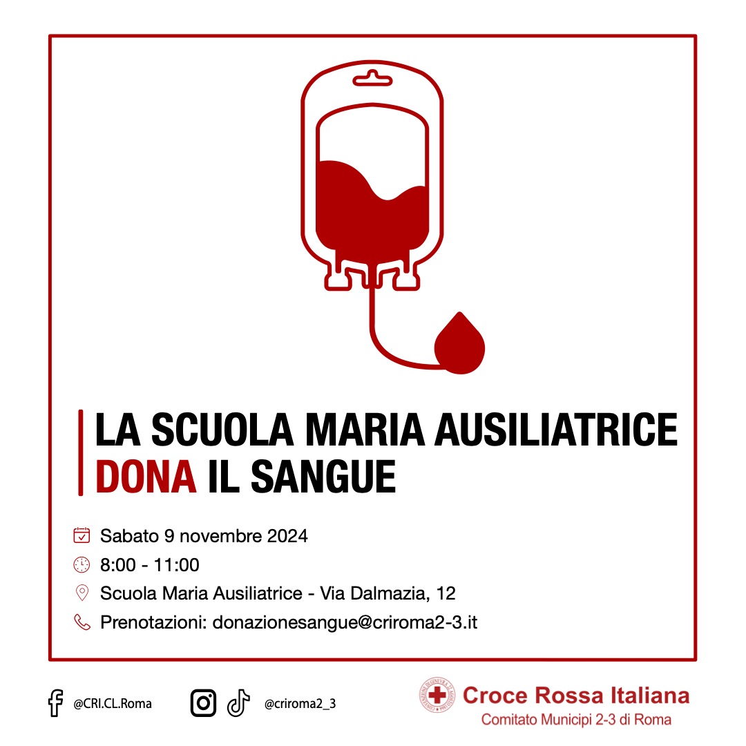 9 novembre_donazione sangue post instagram_facebook